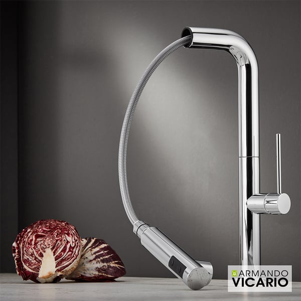 Μπαταρία νεροχύτη Tozo Chrome